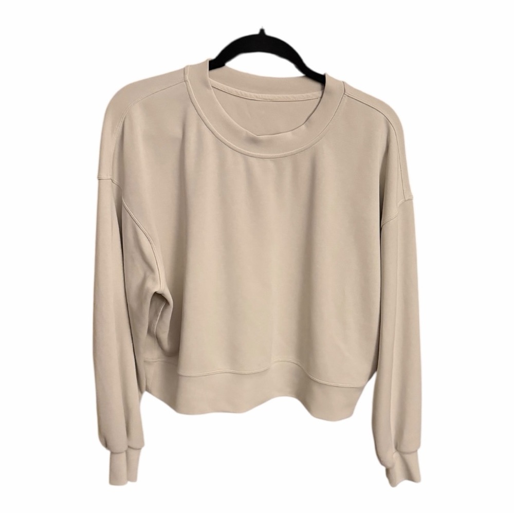 Lululemon Softstreme Perfectly Oversized Cropped Crew